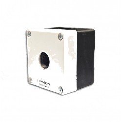 HJ9 22MM BUTON KUTUSU GRİ-SİYAH