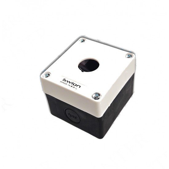 HJ9 22MM BUTON KUTUSU GRİ-SİYAH
