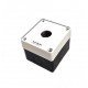 HJ9 22MM BUTON KUTUSU GRİ-SİYAH