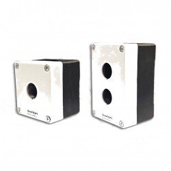 HJ9 22MM BUTON KUTUSU GRİ-SİYAH