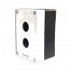 HJ9 22MM BUTON KUTUSU GRİ-SİYAH
