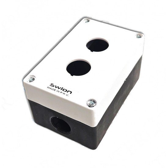 HJ9 22MM BUTON KUTUSU GRİ-SİYAH