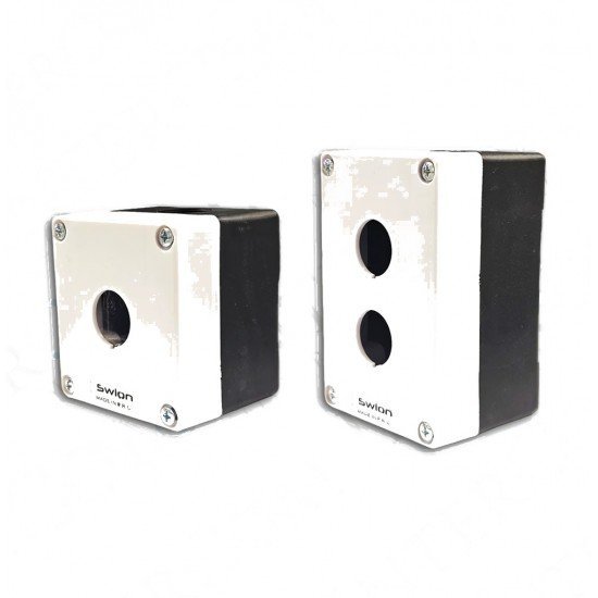 HJ9 22MM BUTON KUTUSU GRİ-SİYAH