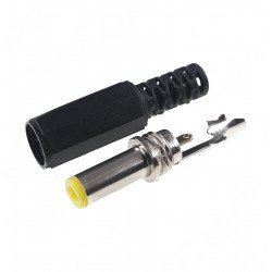 DC JAK 2,1MM UZUN FİŞ SARI UÇ