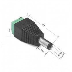 Klemensli Jak Erkek 2,1mm