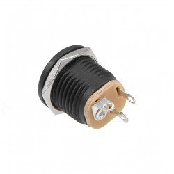 DC Jak 2.1mm Somunlu Ø12mm