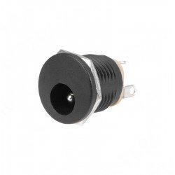 DC Jak 2.1mm Somunlu Ø12mm