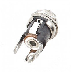 DC Jak Üstten Somunlu 2.1mm Ø8mm