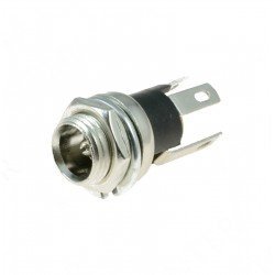DC Jak Üstten Somunlu 2.1mm Ø8mm