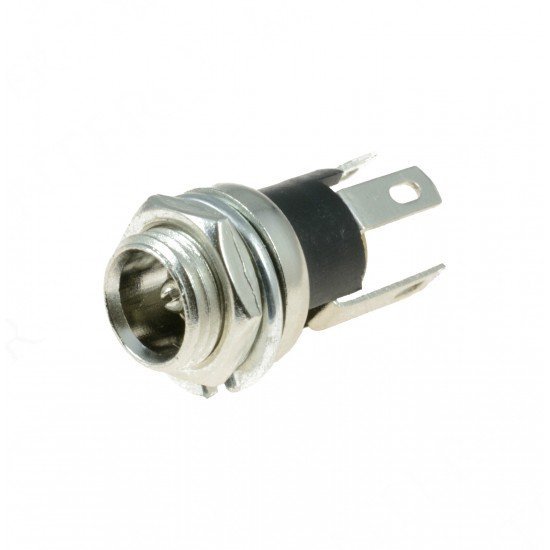 DC Jak Üstten Somunlu 2.1mm Ø8mm