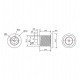 DC Jak 2.1mm İçi Metal Ø12mm