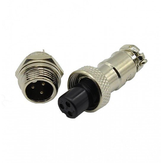12mm Mayk Fiş Şase Erkek - Seyyar Dişi