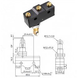 LMZ15-GQ21-B TERS MAKARALI PİM