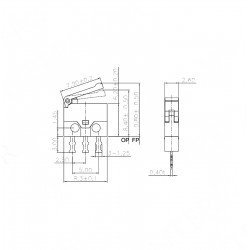 Micro Switch Mini Plastik
