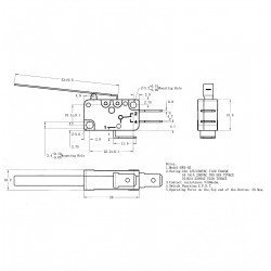 Micro Switch Uzun Palet 16A - Ekonomik