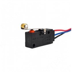 Micro Switch Kablolu Su Geçirmez - Uzun Makara 10A