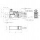 Micro Switch Kablolu Su Geçirmez - Kısa Makara 10A