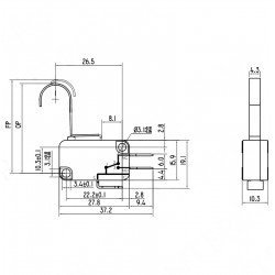 Micro Switch Orta Kanca 3A