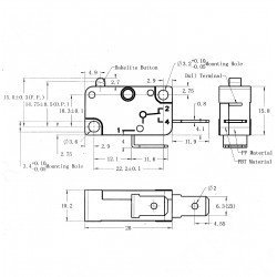Micro Switch - Şofben Switch 25A Paletsiz