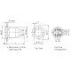 LAS1-GQ-11E 19mm Metal LED'li Buton Yaylı IP67
