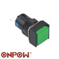 LAS2-F-22 12mm Plastik Yaylı 2NO/2NC 8P 24V