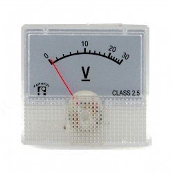 0-30V DC Analog Gösterge 45x48mm