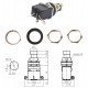 Pedal Switch Kalıcılı 3P Ø12mm PBS-24-102