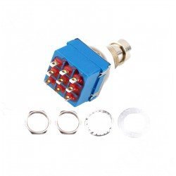 Pedal Switch Kalıcılı 9P Ø12mm PBS-24-302