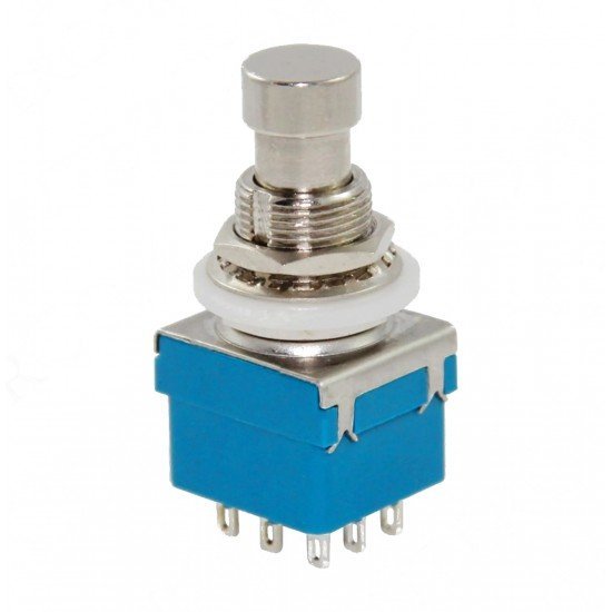 Pedal Switch Kalıcılı 9P Ø12mm PBS-24-302