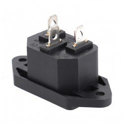 C14 Power Soket Erkek Kulaklı AS-05