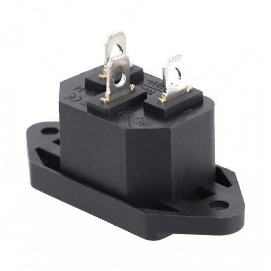 C14 Power Soket Erkek Kulaklı - UL Sertifikalı