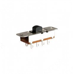 Slide Switch 0-1-2 8P Metal