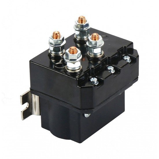 4 Kutuplu M6 Selenoid Röle 12V/24V - 250A