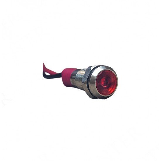 D6S 6MM METAL KABLOLU SİNYAL LAMBASI 12-24V