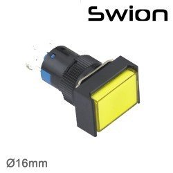 SJ-11Z 16mm LEDLİ Plastik Kalıcı Buton 1NO/1NC 5P