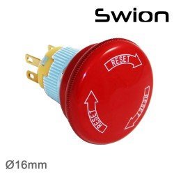 16mm Acil-Stop Bas-Çevir 2NC Kafa:33mm