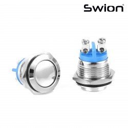 D61 | 19MM METAL YAYLI BUTON IŞIKSIZ BOMBE
