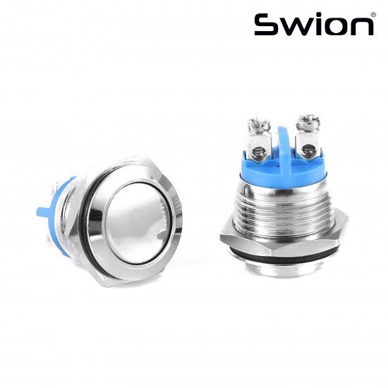D61 | 19MM METAL YAYLI BUTON IŞIKSIZ BOMBE
