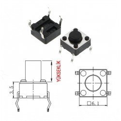 Tact Switch 6x6