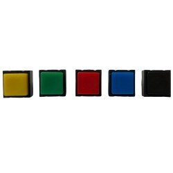 12X12 BUTON PLASTİK YAYLI PBS18