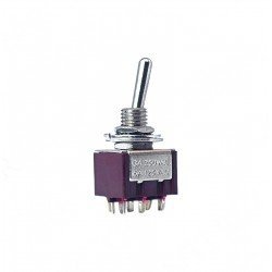 Toggle Switch ON-OFF (Kaliteli) Ø6mm MTS-202