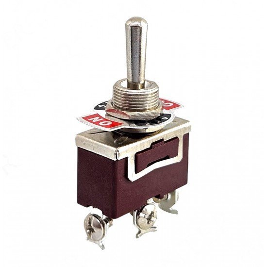 Toggle Switch 3P ON-OFF-MOM Ø12mm KN3C-113