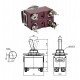 Toggle Switch 4P ON-OFF Ø12mm KN3C-201