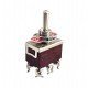 Toggle Switch 6P ON-OFF-MOM Ø12mm KN3C-213