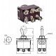 Toggle Switch 6P MOM-OFF-MOM Ø12mm KN3C-223
