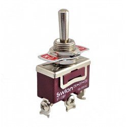 SWION Toggle Switch 3P MOM-OFF-MOM Ø12mm XT-13BF