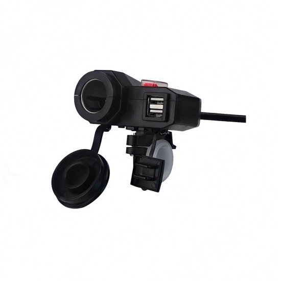 MOTORSİKLET USB ŞARJ SETİ ANAHTARLI