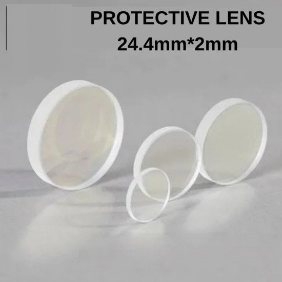 24.4mmX2mm PROTECTIVE LENS (KORUMA) 24.4mmX2mm PROTECTIVE LENS (KORUMA)