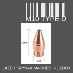 M10 TAYP D LAZER KAYNAK NOZÜL