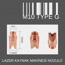 M10 TAYP G LAZER KAYNAK NOZÜL